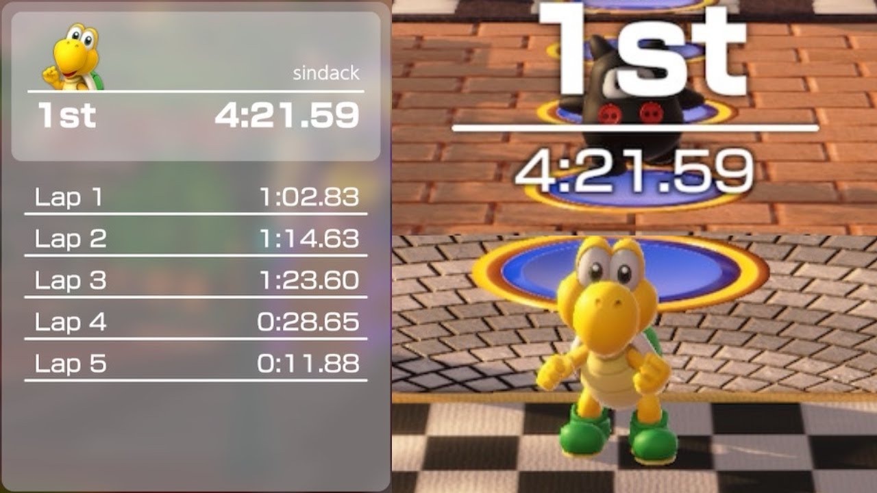 Koopathlon Online in 4:21.59