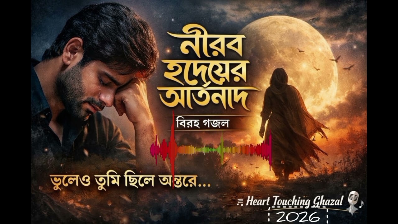 Nirob Hridoyer Artonad (নীরব হৃদয়ের আর্তনাদ) | Heart Touching Bangla Ghazal 2026