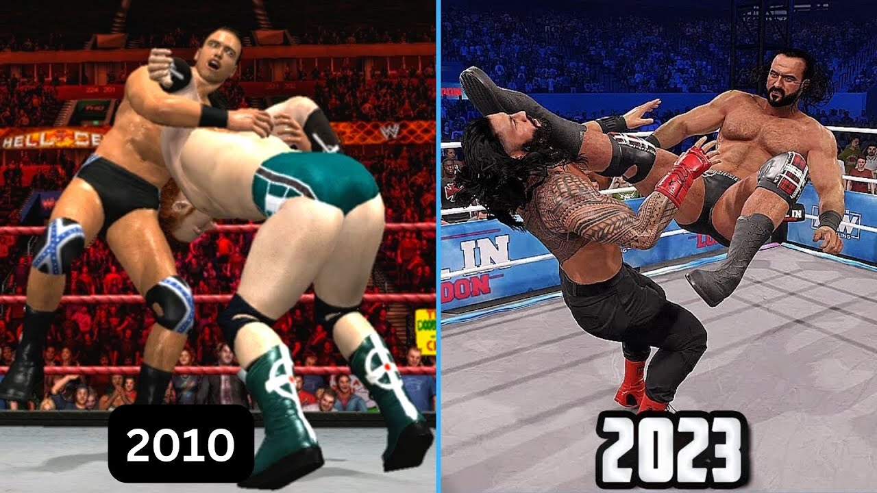 Evolution of Drew McIntyre's (Future Shock DDT / Claymore Kick)!  2010-2024  (WWE Games)