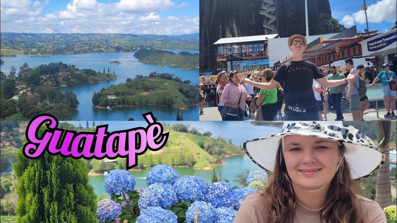 KOLUMBIJSKII RAJ! - #GUATAPE | SZTUCZNE JEZIORA #KOLUMBIA  [VLOG Styczeń 2023] #37 TravelersPL