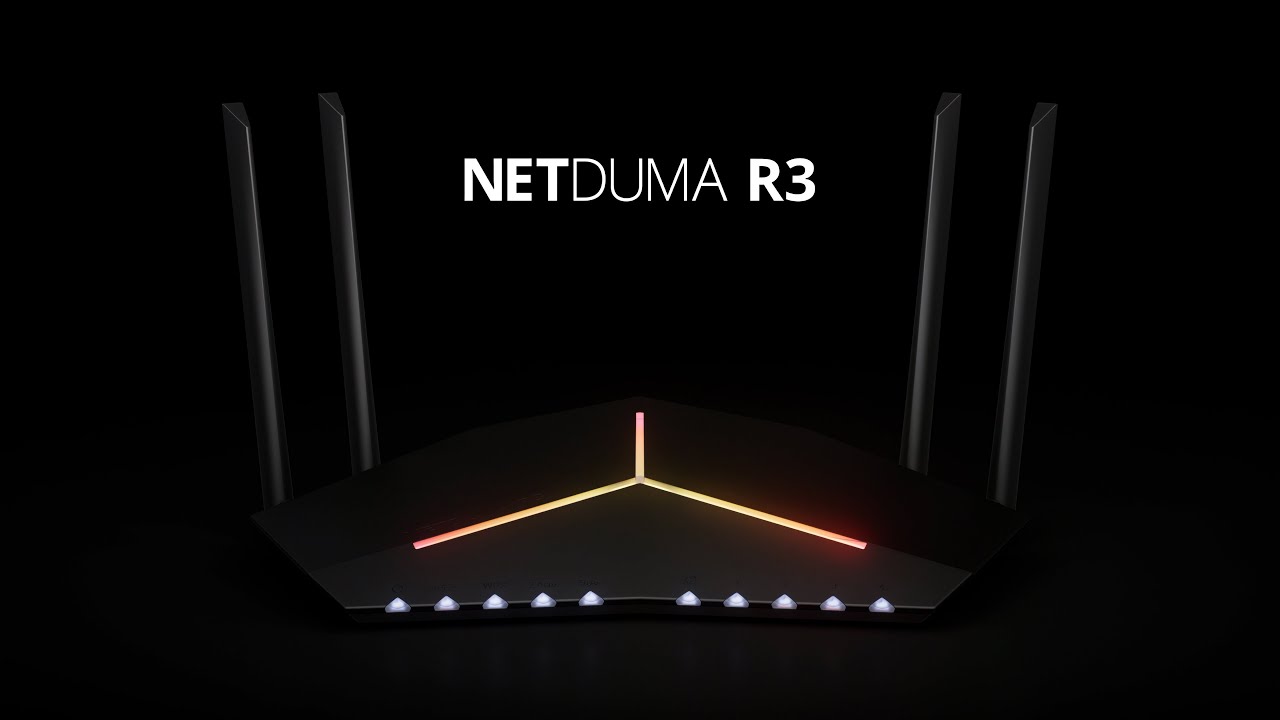 Netduma R3 Wi-Fi 6 Gaming Router Trailer