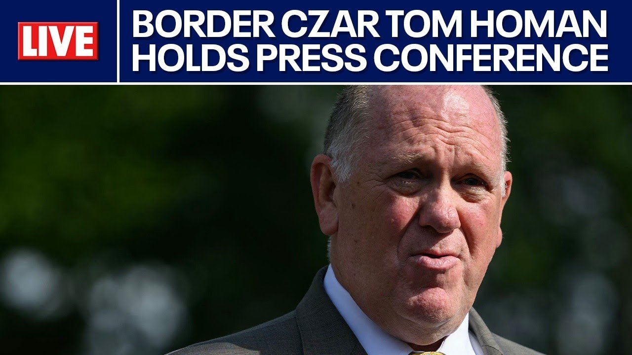 Border Czar Tom Homan delivers remarks in Minneapolis