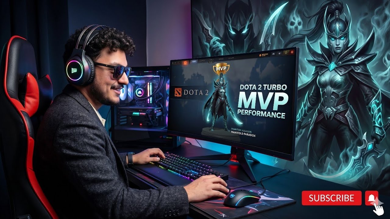 DOTA 2 Phantom Assassin Carry Gameplay | Turbo