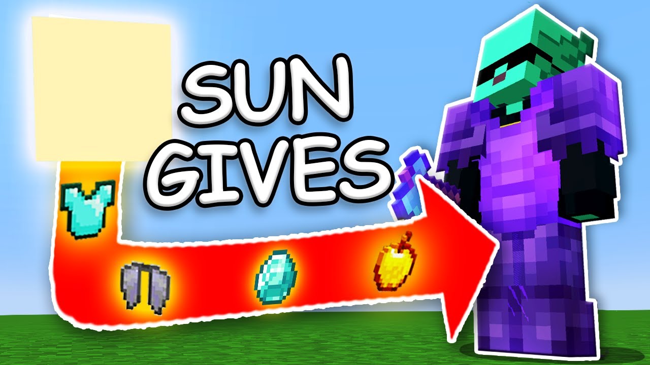 Minecraft Manhunt, But LOOKING AT the SUN SECRETLY Gives OP Items!