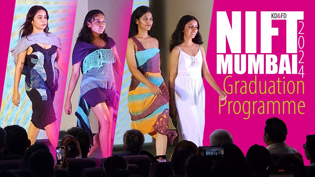 NIFT Fashion Show 2024 Mumbai Knitwear Fashion Design Graduation Project
