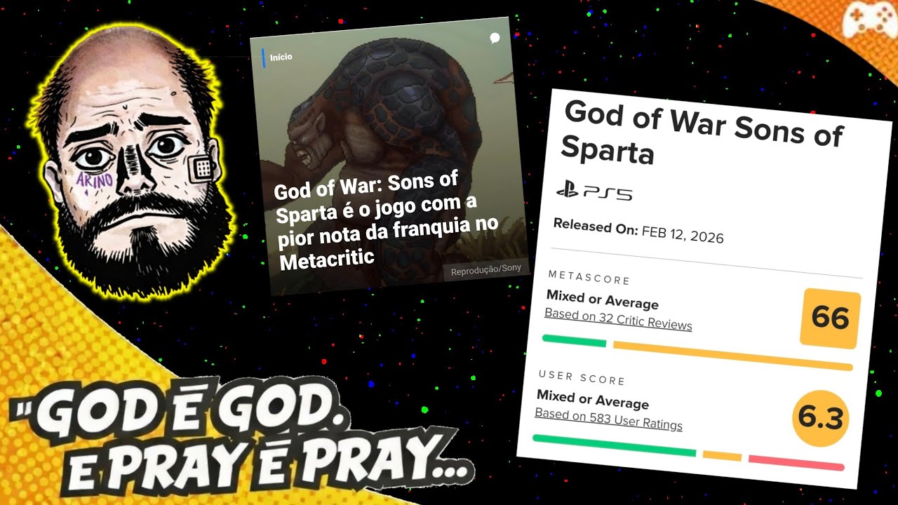 GOD É GOD E PLAY É PLAY KKKKKKKK