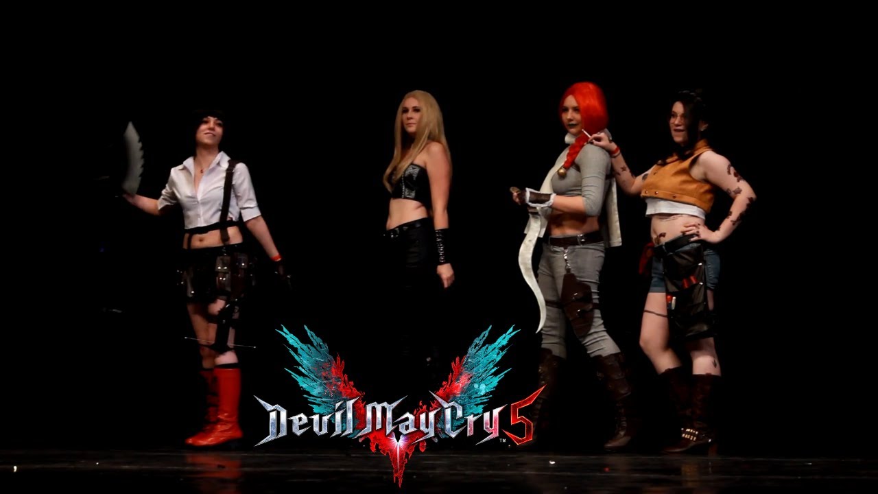 Devil May Cry Lucia Lady Trish Nico Cosplay at Toguchi 2019