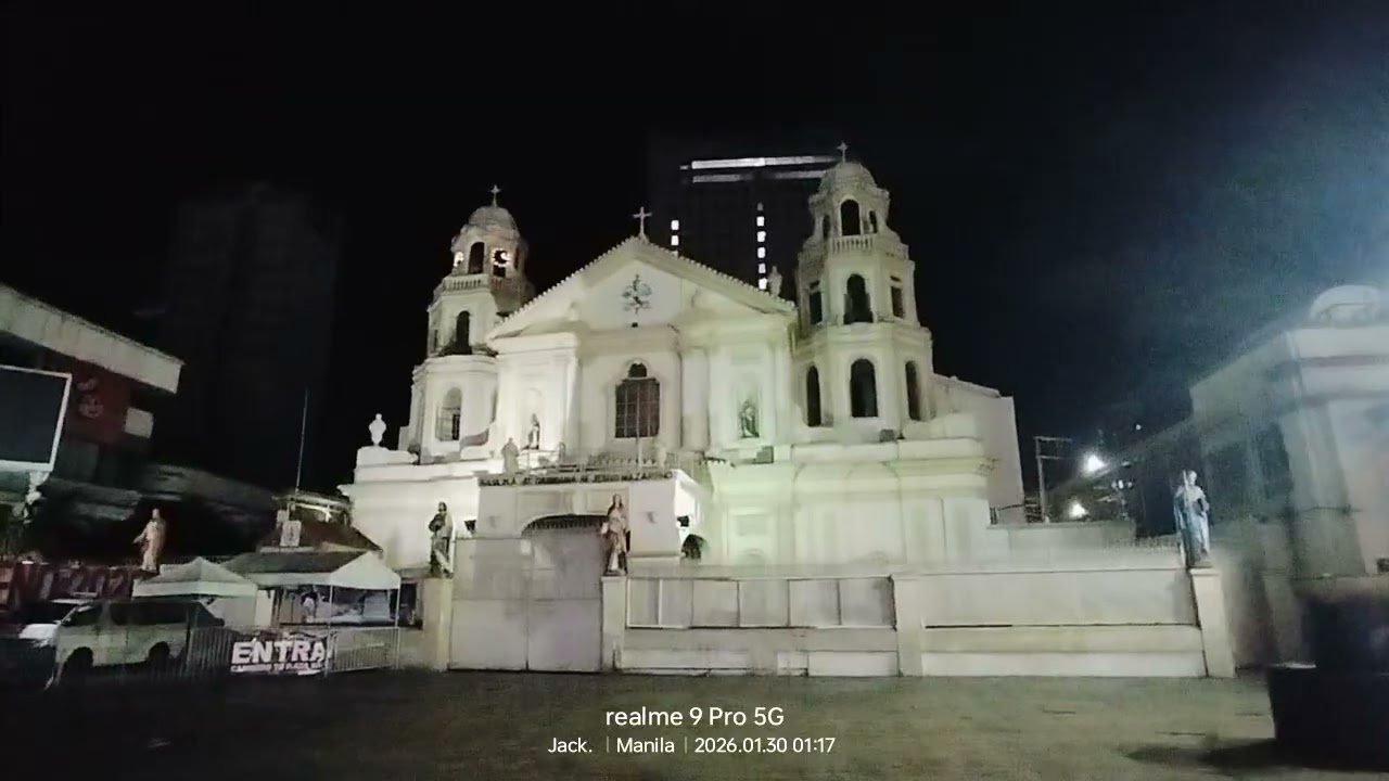 Quiapo Church at Midnight..