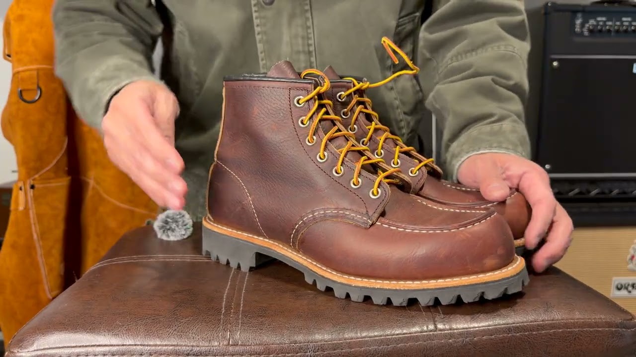 Factory Seconds Red Wing Roughneck Slow Unboxing!!!! #asmr #redwingboots #leathercomplex