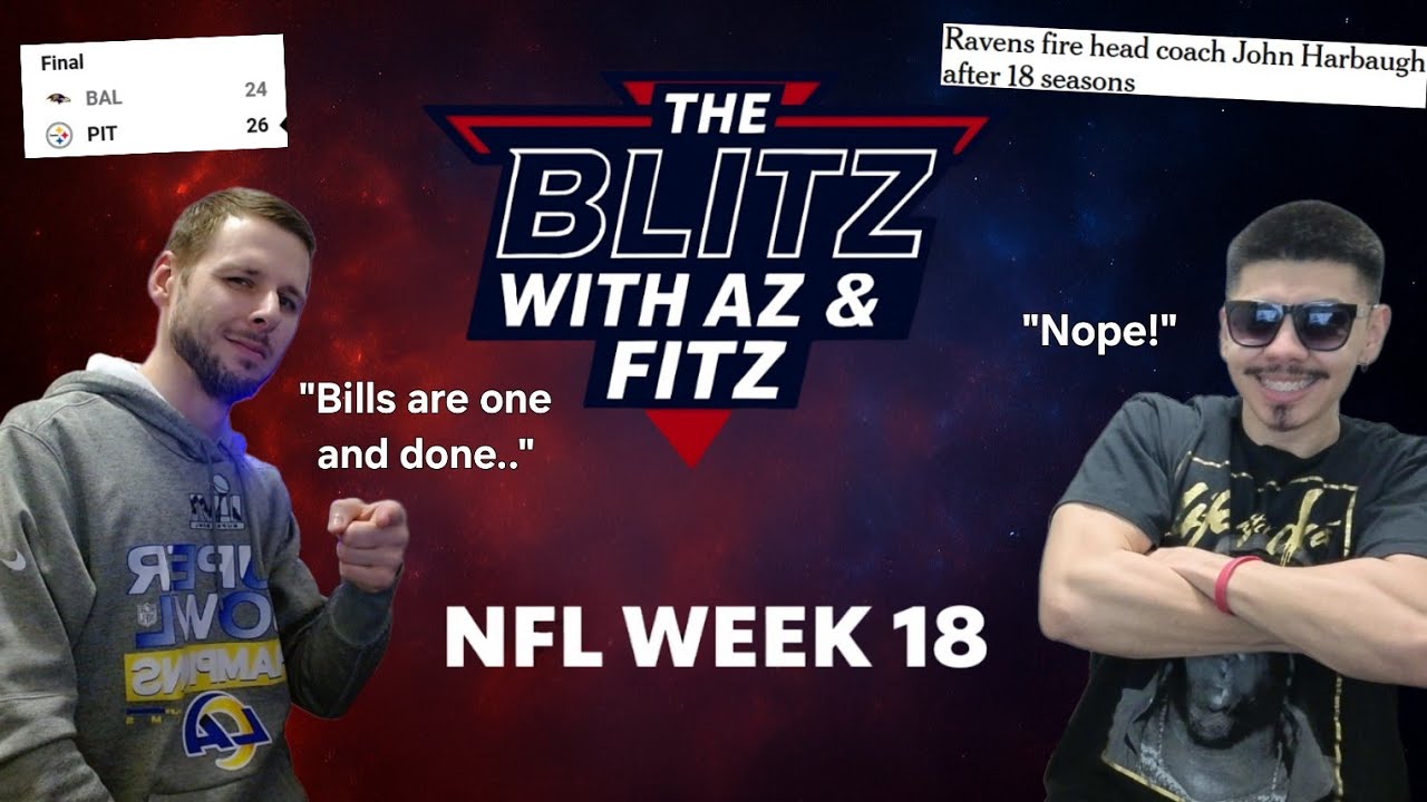 John Harbaugh FIRED! | Seahawks STUN 49ers en route to the #1 Seed | The Blitz | #nfl #nflpodcast 