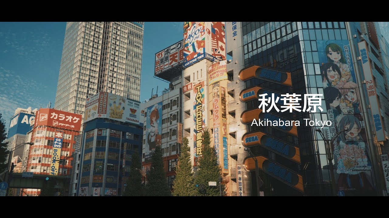MOZA AirCross2ジンバル映像作品【秋葉原 Akihabara Tokyo】SONY α6500