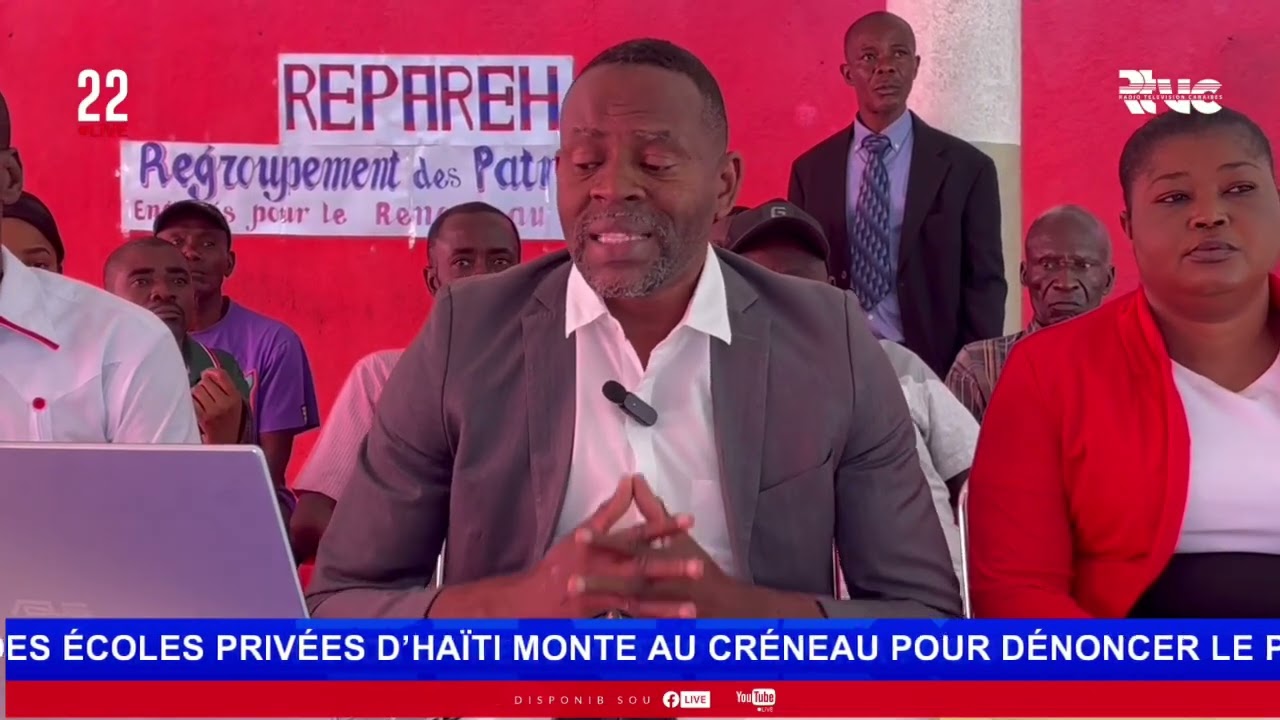 La Plateforme Syndicale pour la Défense des Écoles Privées d’Haïti monte au créneau pour dénoncer 