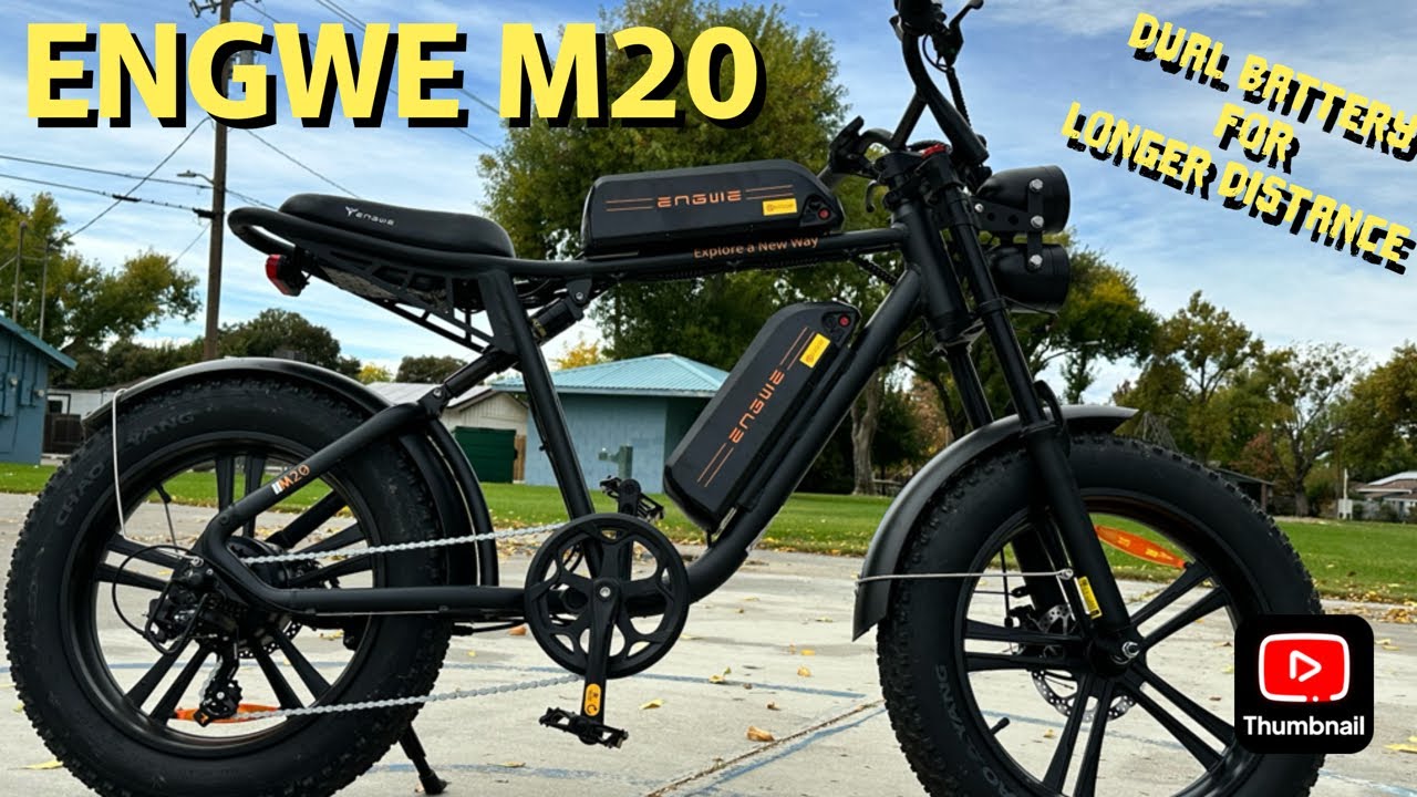 ENGWE M20 E-BIKE-DUAL BATTERIES FOR LONG DISTANCE OFF ROAD RIDING