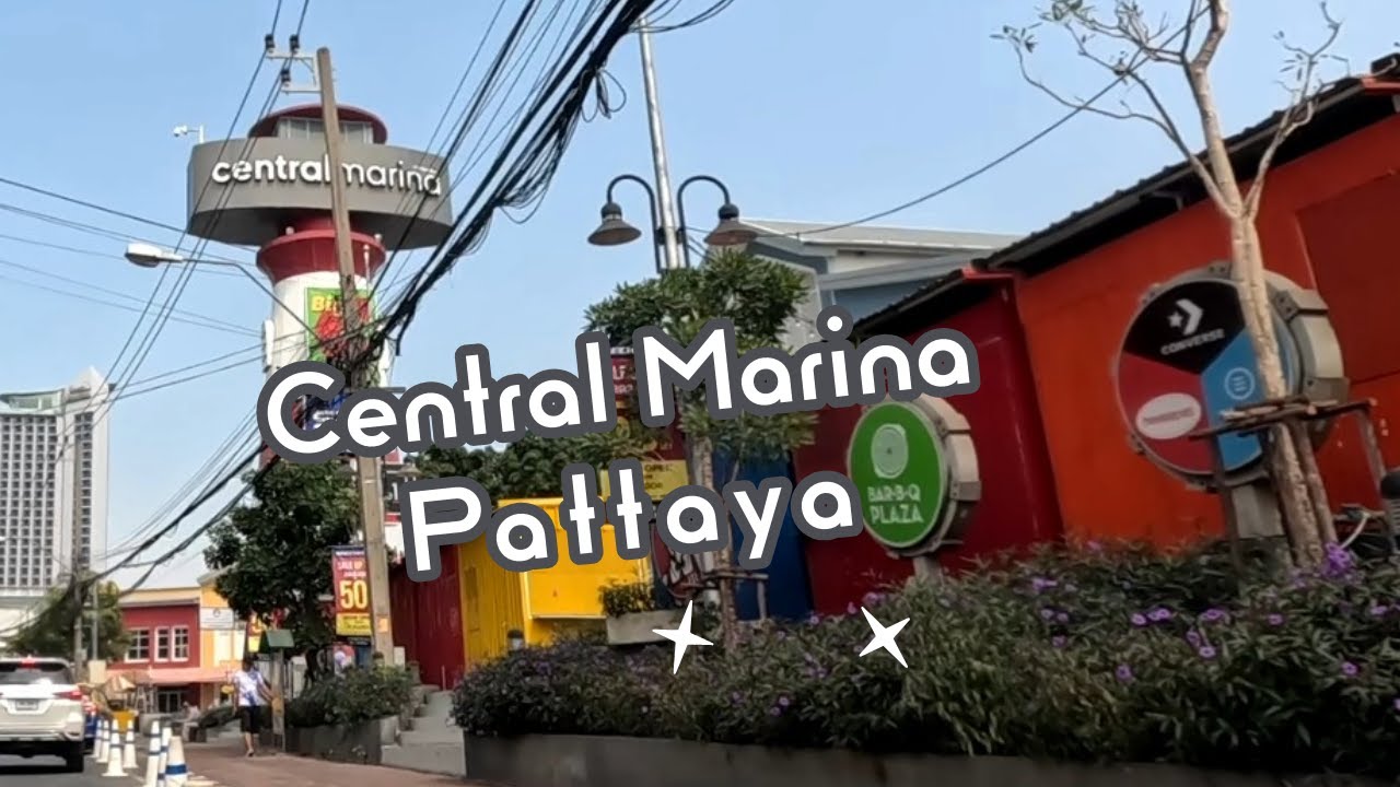 Visit to the Central Marina shopping center in Pattaya 🇹🇭