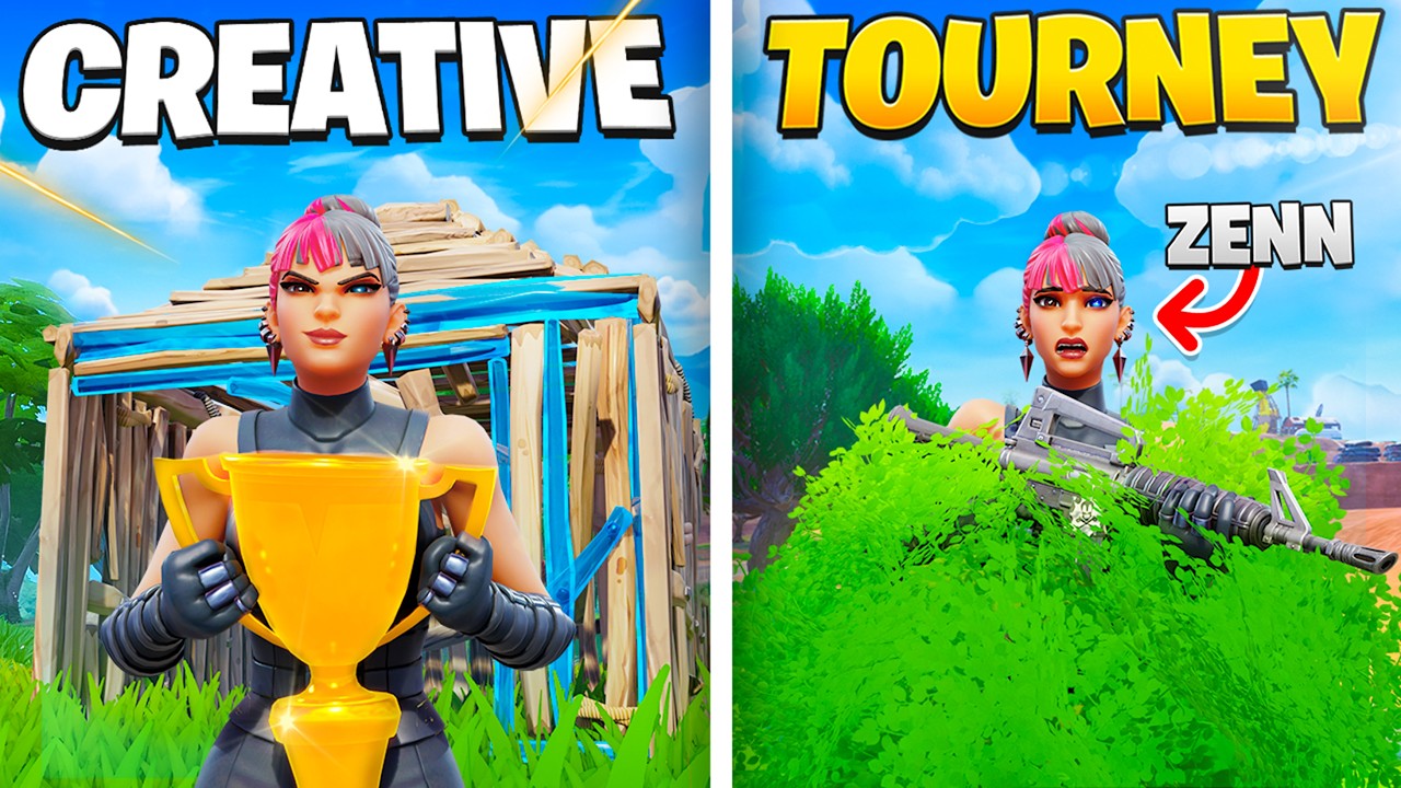 Сможет ли лучший креативный воин Fortnite выиграть турнир? (при уч. Zenn)