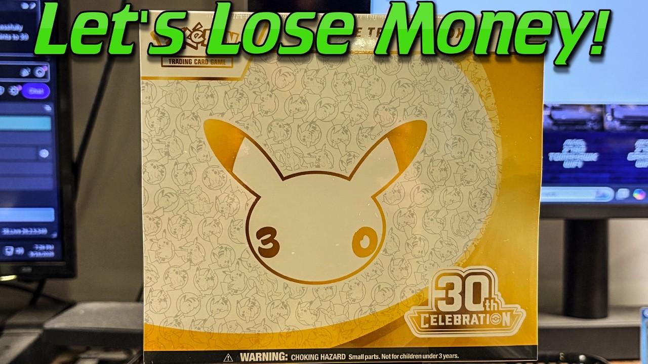 Zysk czy strata? Otwieramy Pokemon 30th Celebration Elite Trainer Box za 165 dolar&oacute;w