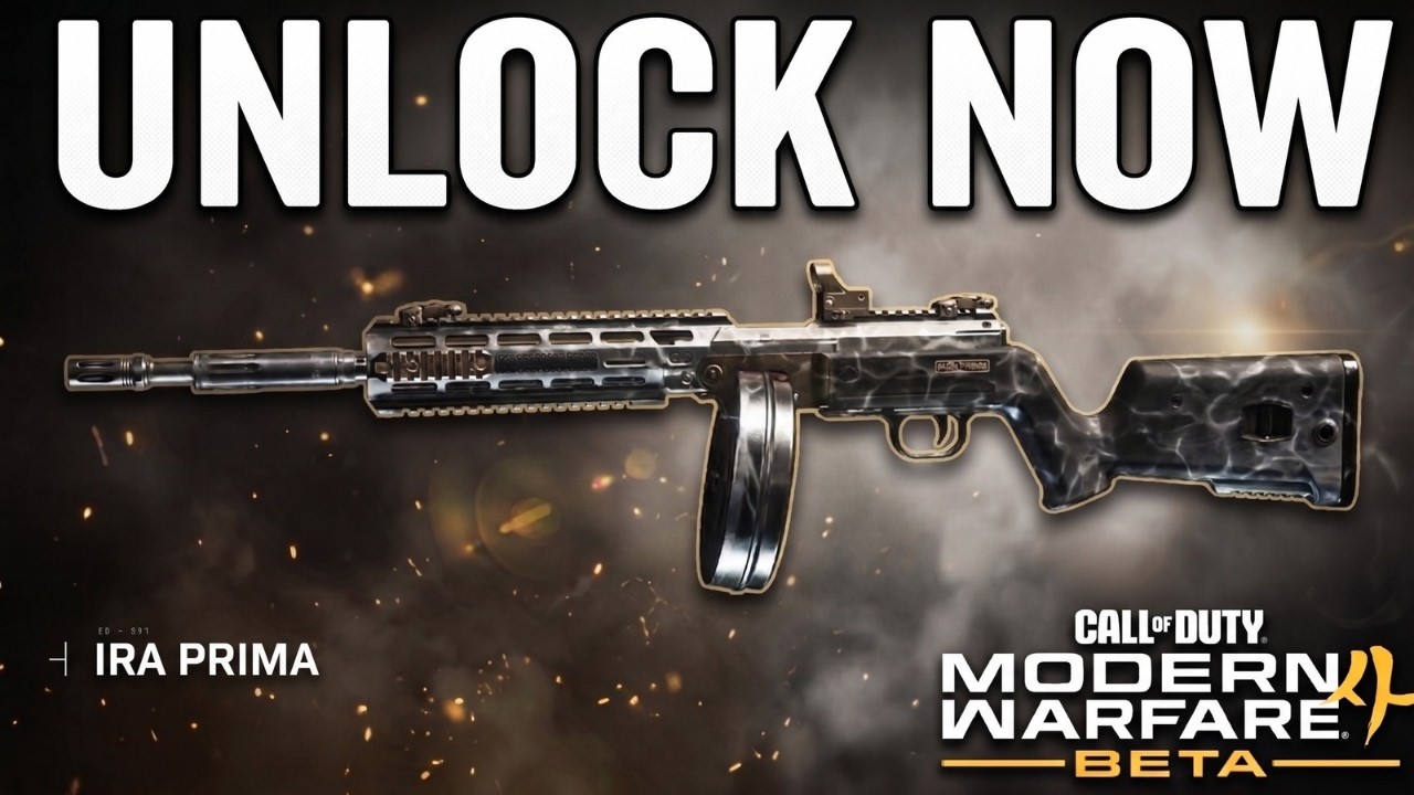 Заберите БЕСПЛАТНЫЙ чертеж PPSH для беты MW4, пока не поздно!