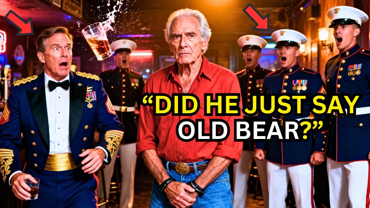 US Marine Laughed Asking the Old Man's His Call Sign — Until “OLD BEAR” Made Him Fall Back in Fear
