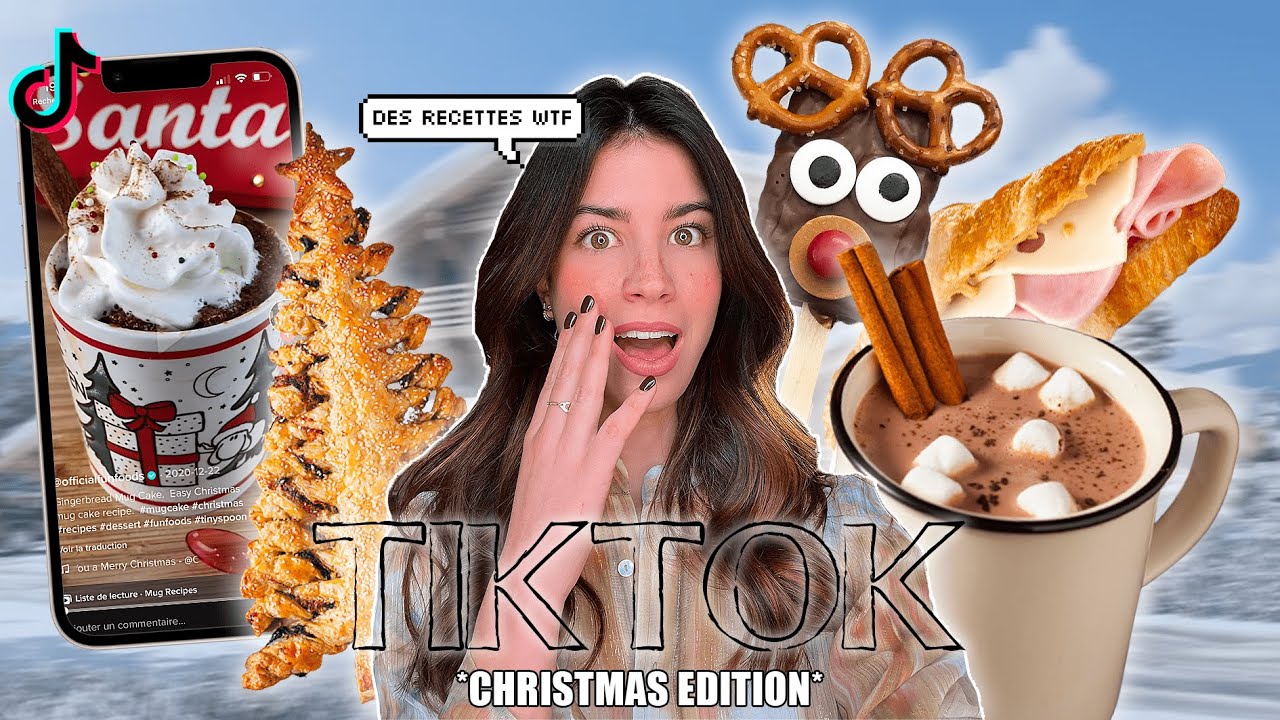JE TESTE DES RECETTES TIKTOK (Christmas Édition)