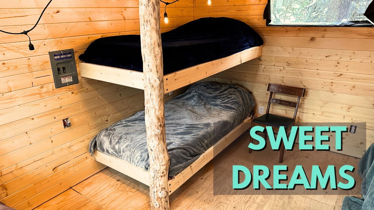 Alaska Cabin | Bunkbed Build During the Coldest Week of the Year