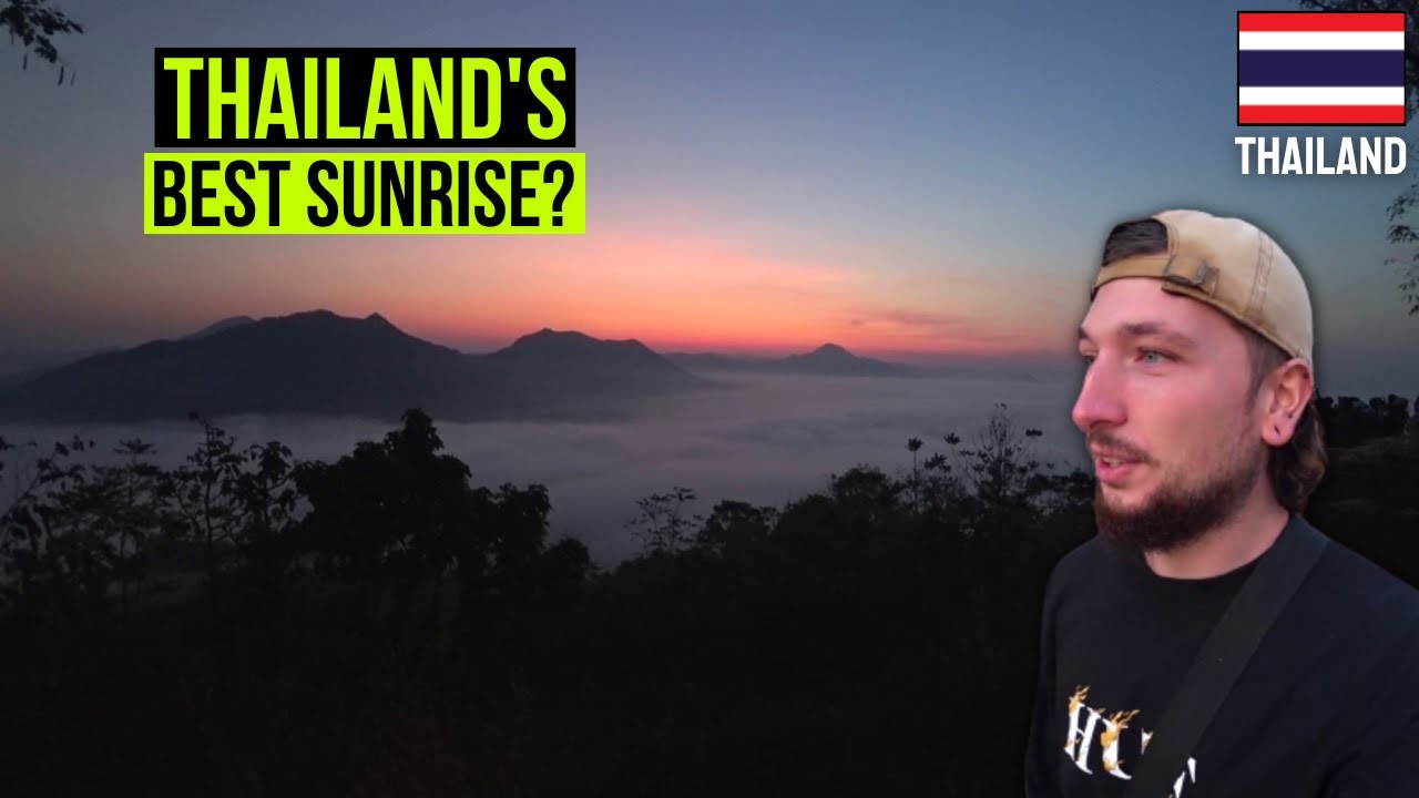 Sunrise Sea Of Clouds Over Chiang Khan | Loei Thailand 🇹🇭