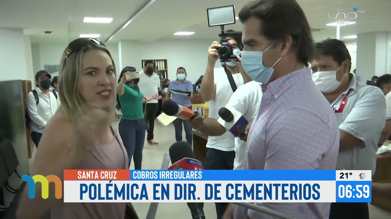 Cindy Camacho increpo al concejal Manuel Saavedra, tras denunciar cobros irregulares en cementerios