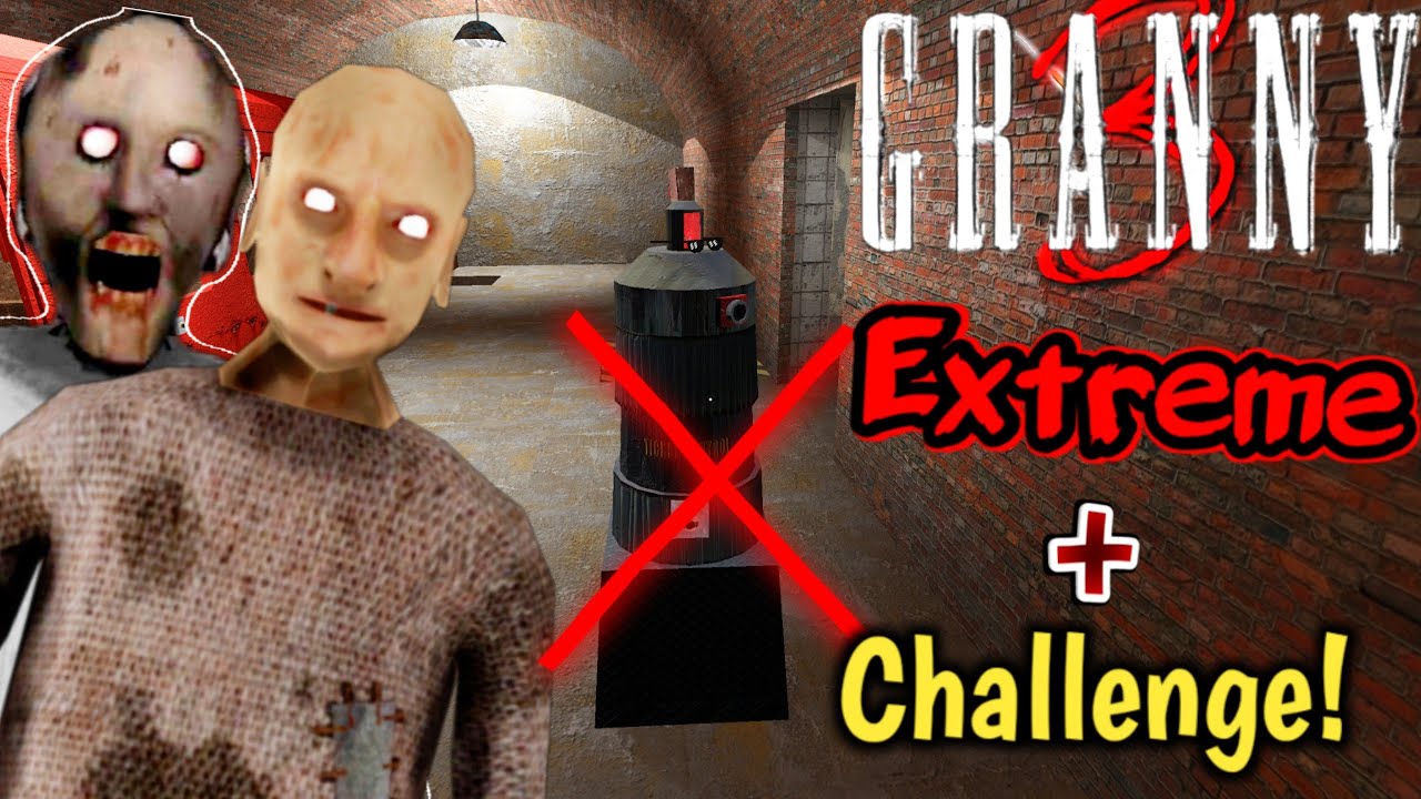 Granny 3 Enhanced - Extreme mode + Challenge! (Tube Escape)