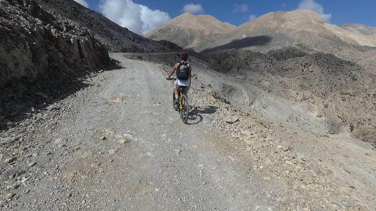 Pachnes Mountain, Crete E-bike and Hike climb