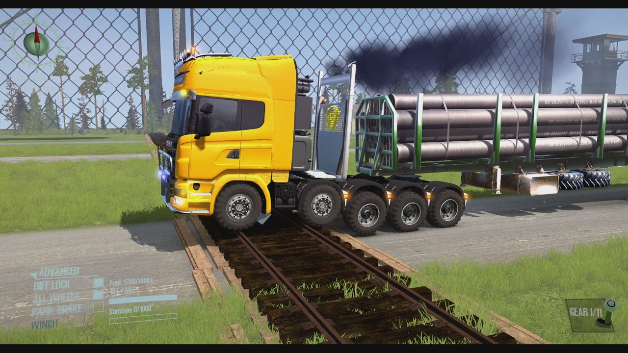 Mudrunner Heavy Trucks | Realistic Offroad Skills & Dangerous Terrain