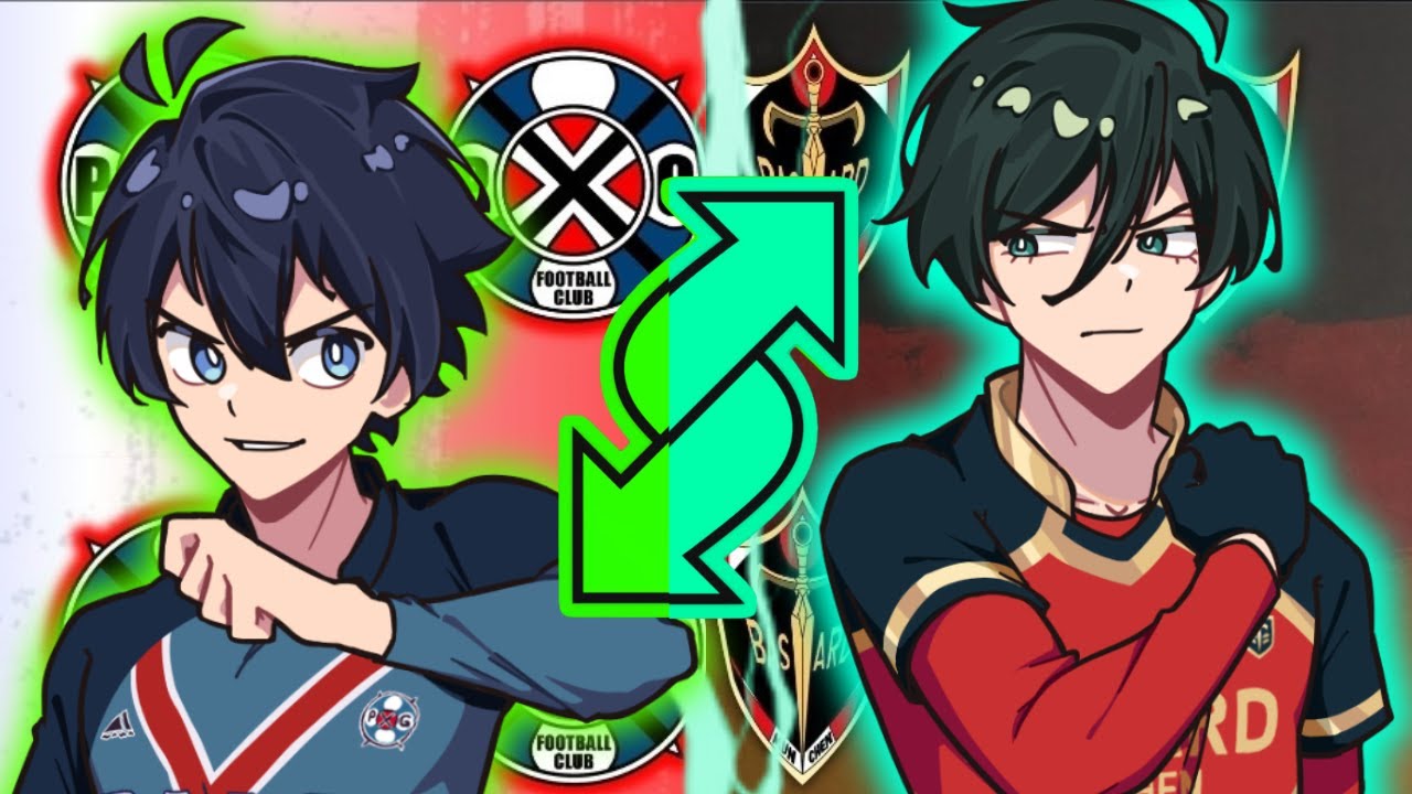 What If Isagi and Rin Swapped NEL Teams! (BlueLock  NEL What If Feat @Akira )