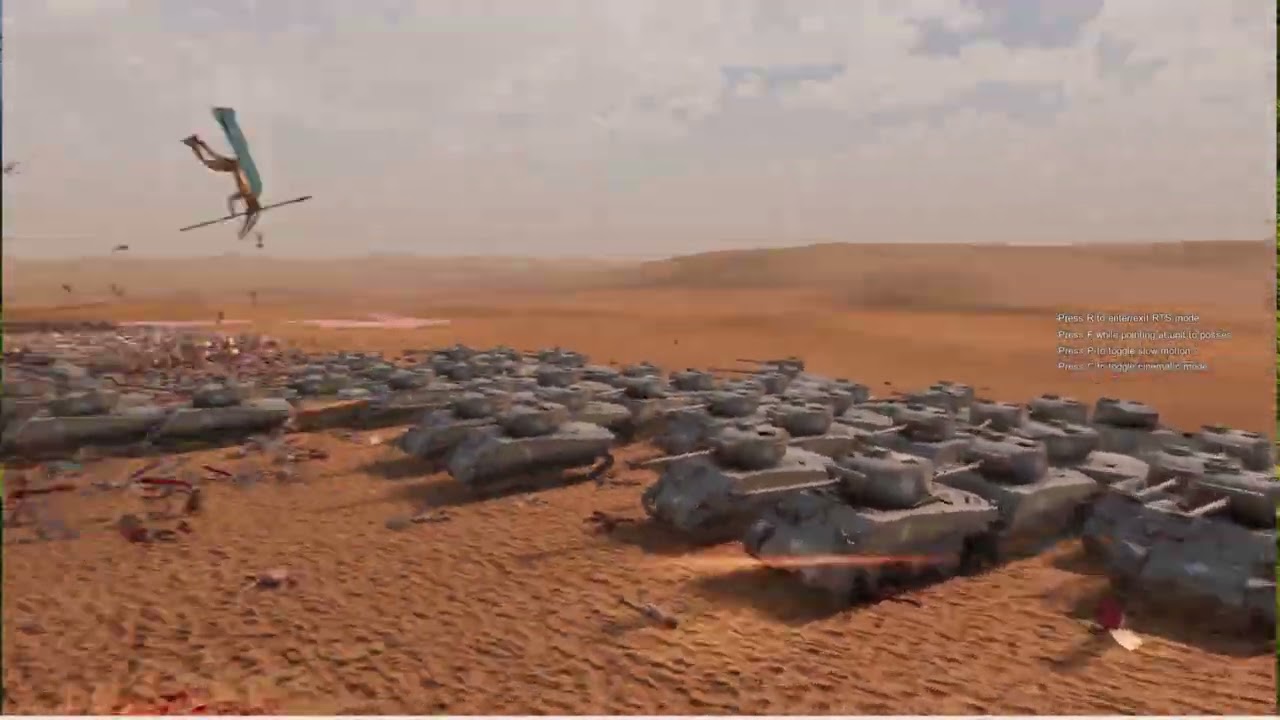 100000 Greece Soldiers VS 123 Sherman Tanks UEBS Kriegs Simolator