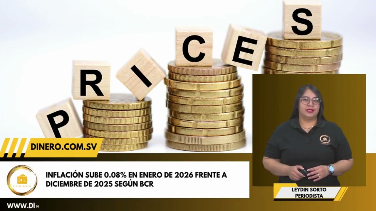 Inflación sube 0.08% en enero de 2026 frente a diciembre de 2025 según BCR