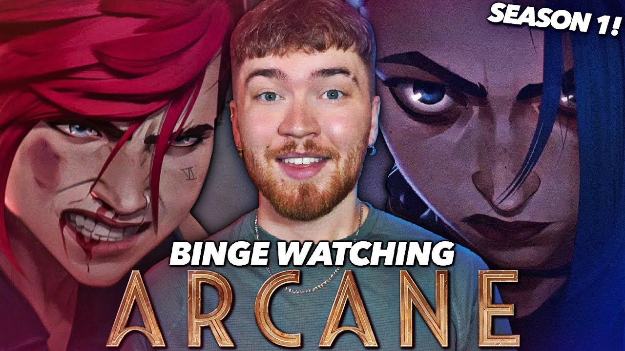 i binged ALL of ARCANE S1!! | *First Time Watching* | Full Season 1 Reaction
