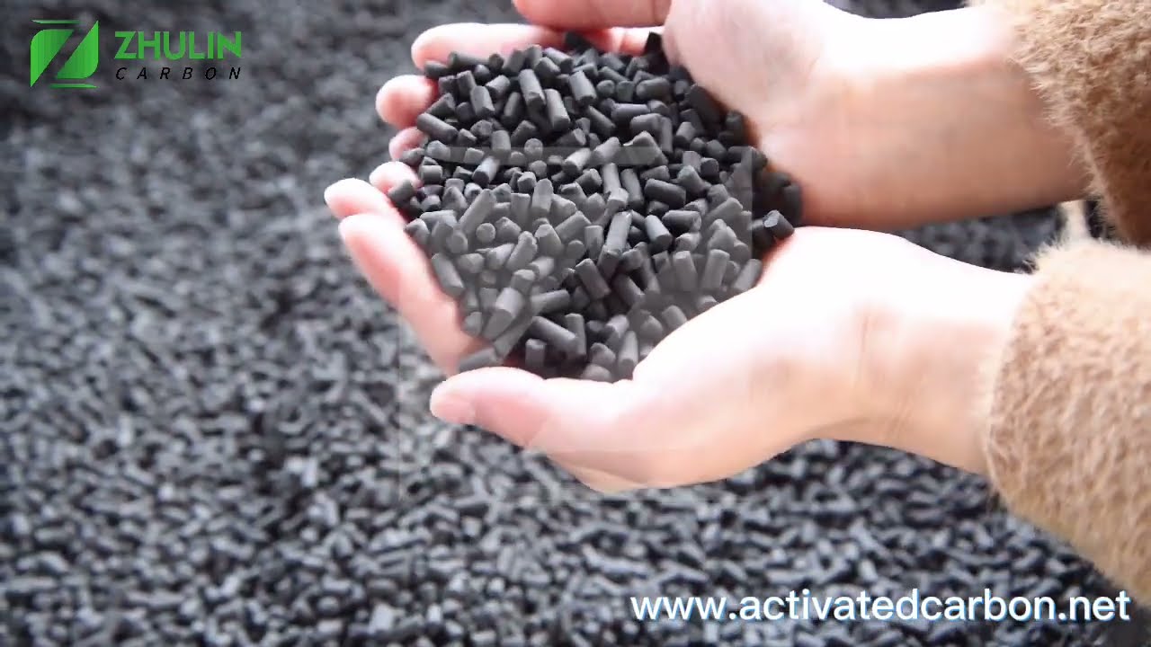 Extruded activated carbon, columnar activated carbon pellet manufacturers - Zhulin carbon