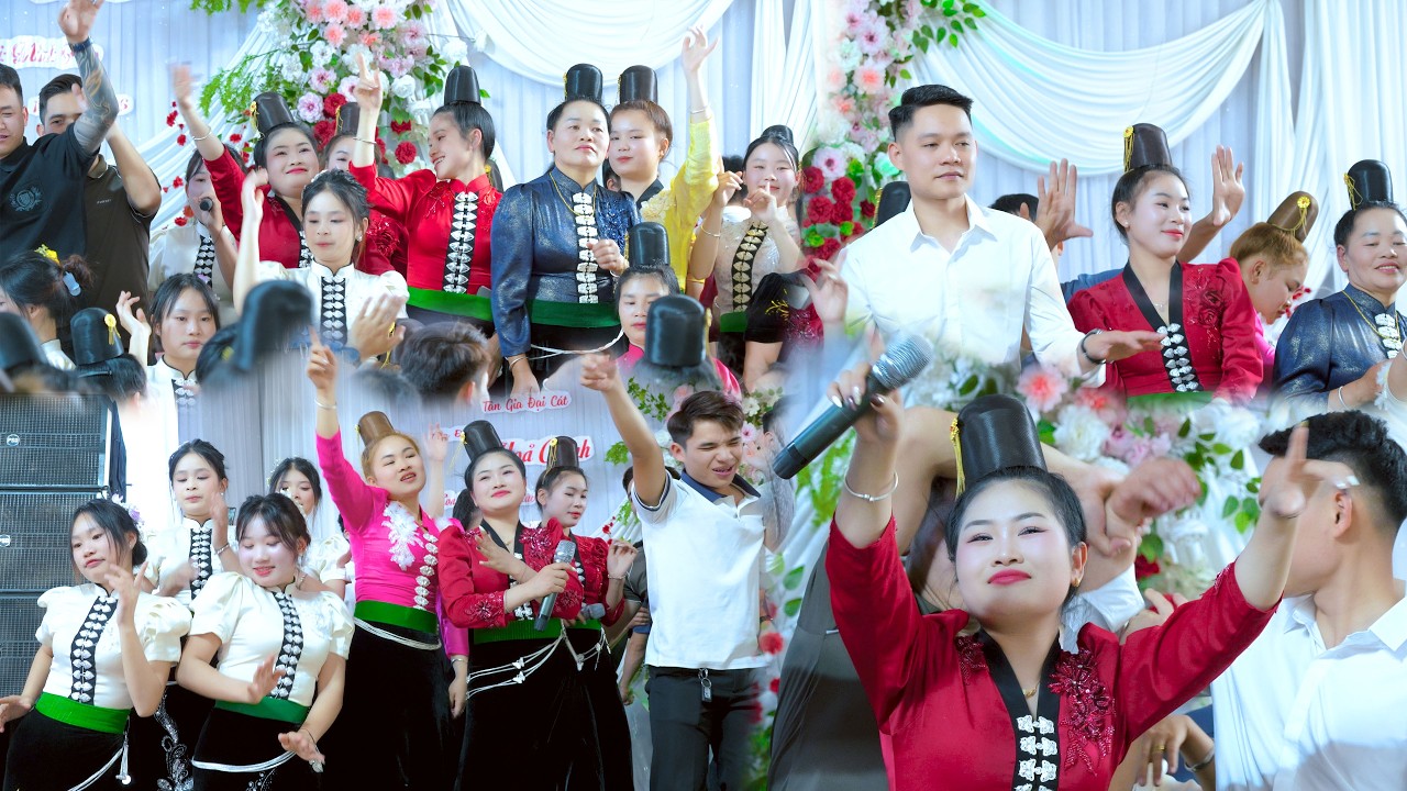 Nhảy Cực Cuốn Mừng Nhà Mới | GD HỎA CHÍNH Bản Tốm Thuận Châu Sơn La | Mạnh Hà TV
