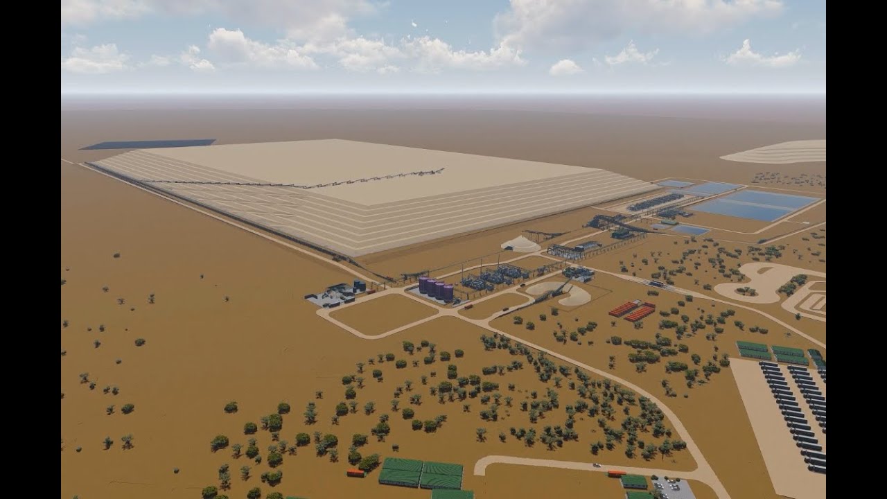 Omitiomire copper- Heap Leach pad and process plant