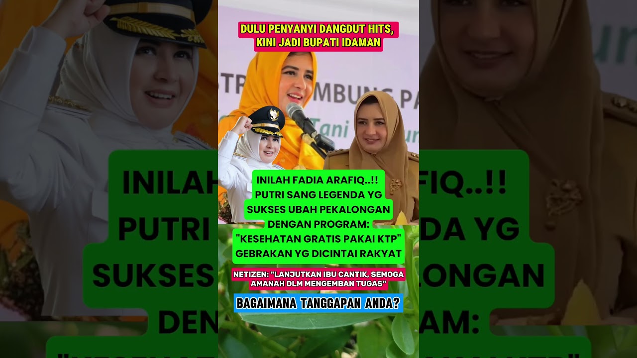 BUPATI CANTIK IDAMAN ‼️