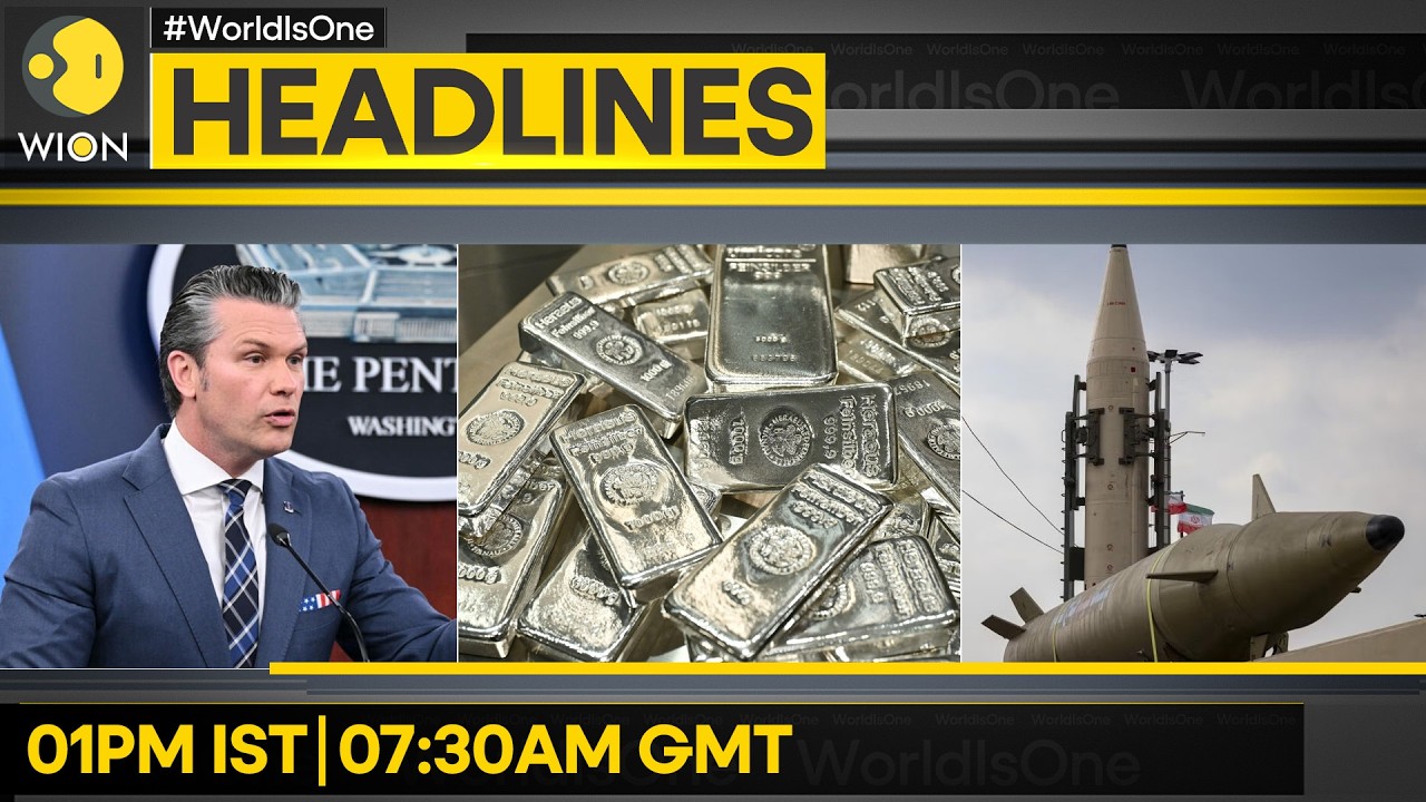 Iran War | IRGC: Missile Production Continues | China Pulls Silver From Global Markets | HEADLINES