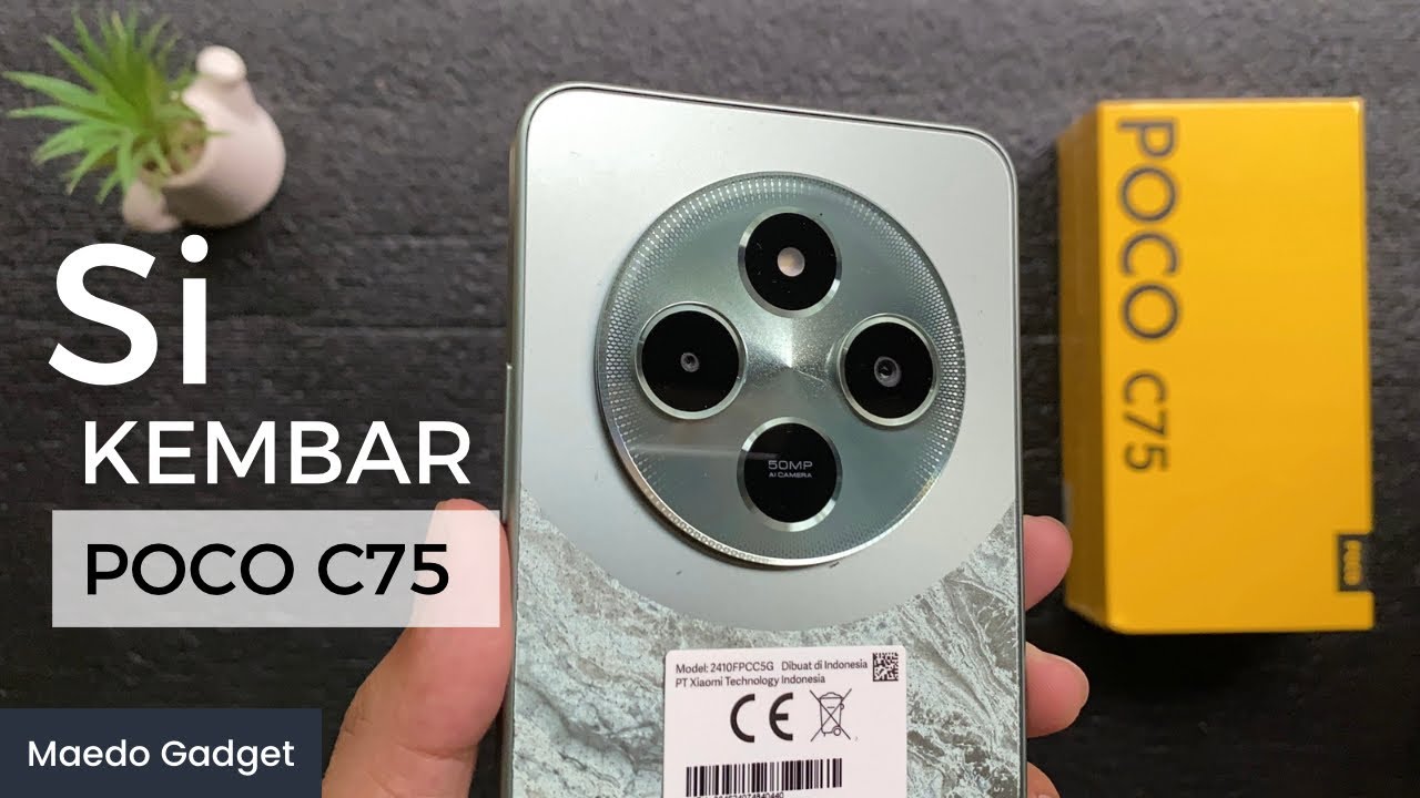 [ SI KEMBAR ] Review POCO C75 • Test Camera || Indonesia