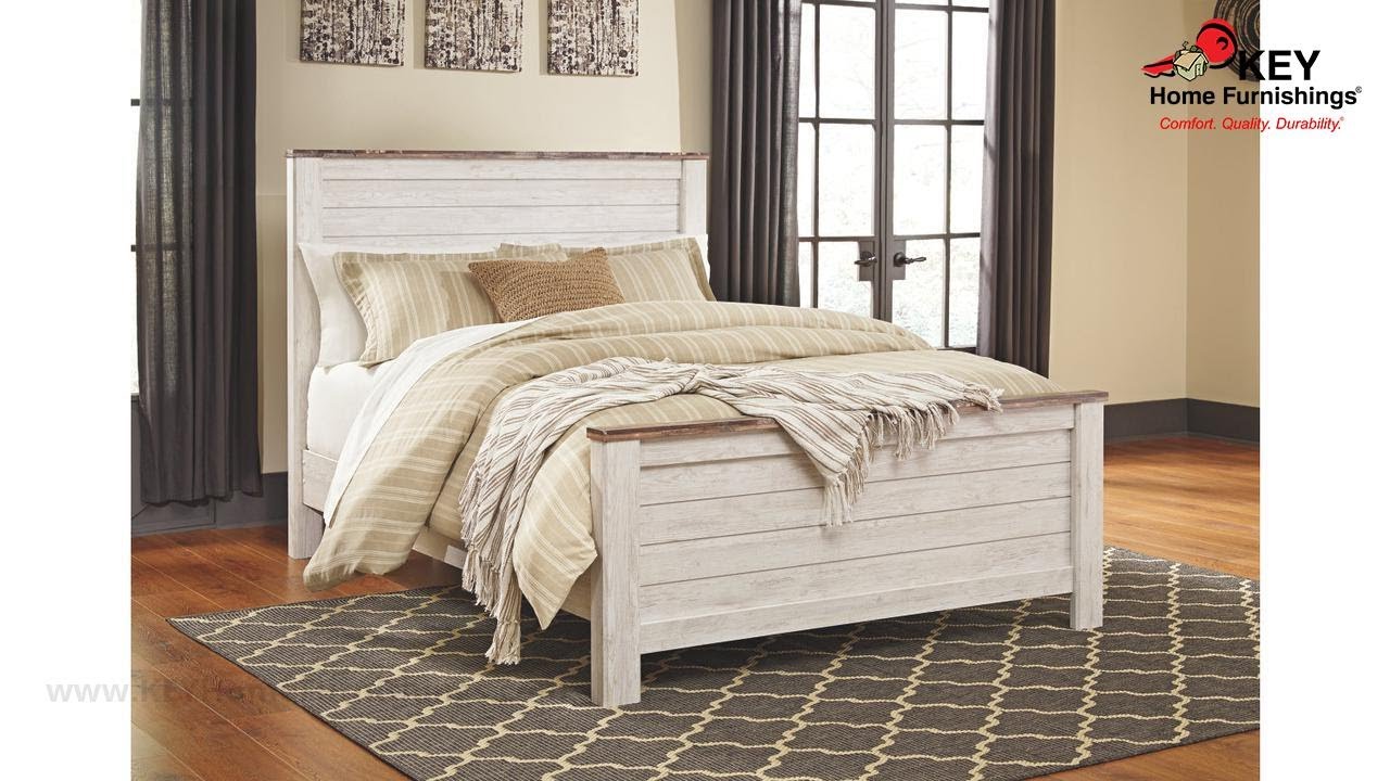 Ashley Willowton Queen Panel Bed (APK-B267-QPB) | KEY Home