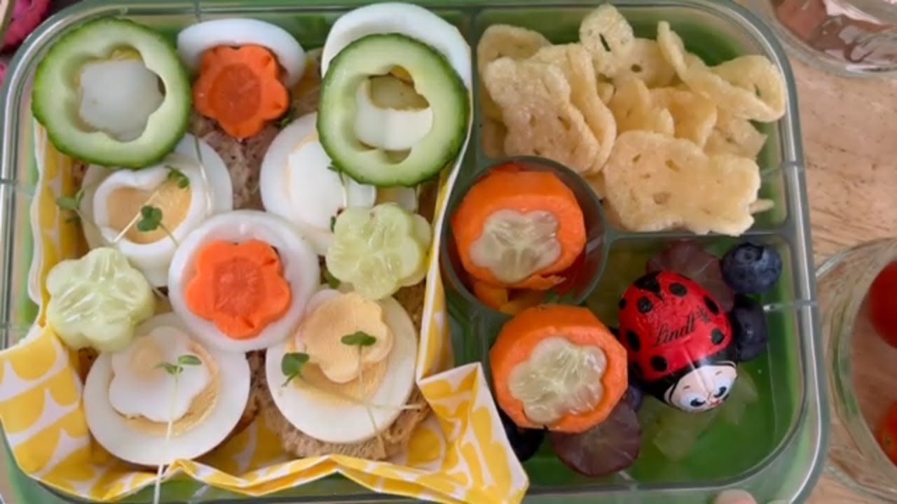 Quick easy Spring inspired lunch box idea Back to School | Lunchbox World
