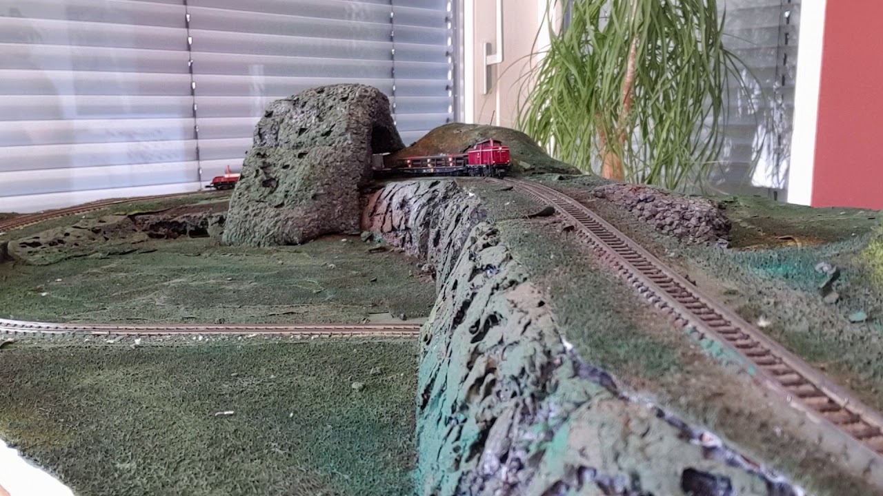 Fleischmann Spur N BR 212 rot Demofahrt