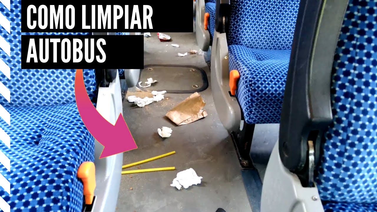 Limpieza y sanitización de autobús con Optima Steamer || CONOCE COMO se LAVAN los AUTOBUSES  #shorts