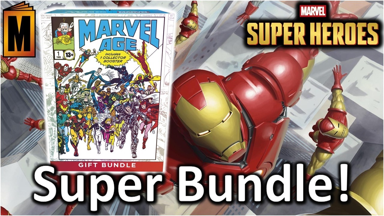 СУПЕР-бандл! &mdash; Распаковка подарочного набора Marvel Super Heroes!
