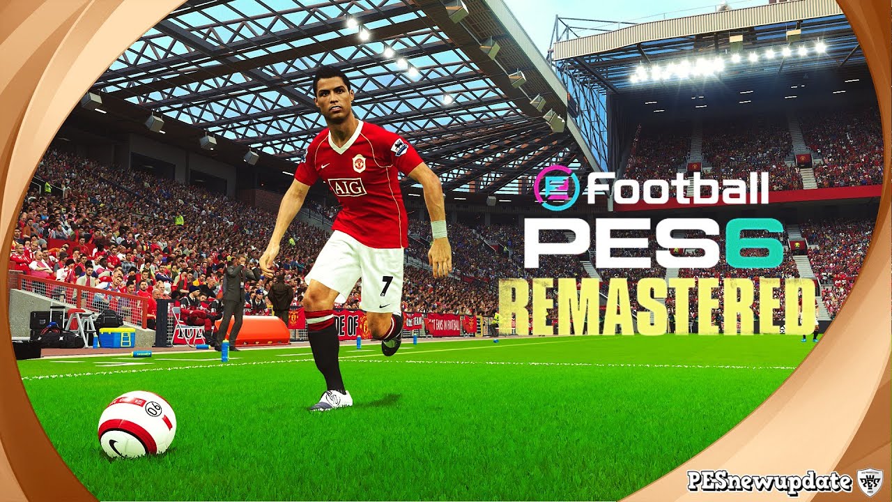 PES 6 Remastered Gameplay Manchester United vs Liverpool FC