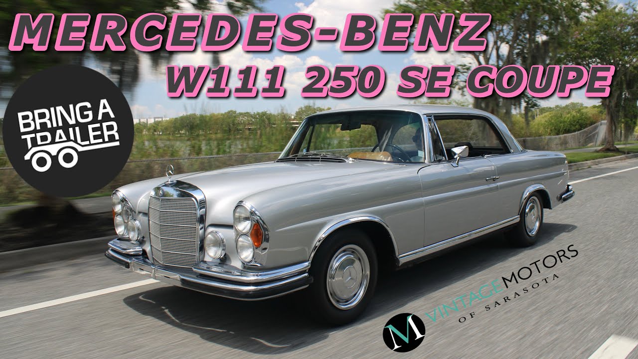W111 Мерседес Бенц 250 SE КУПЕ | Бат