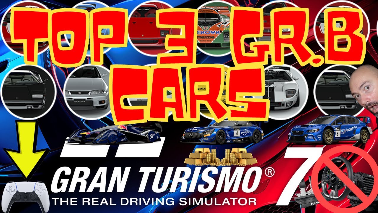 ☢️ Gran Turismo 7 TOP 3 Best Gr.B Rally Cars