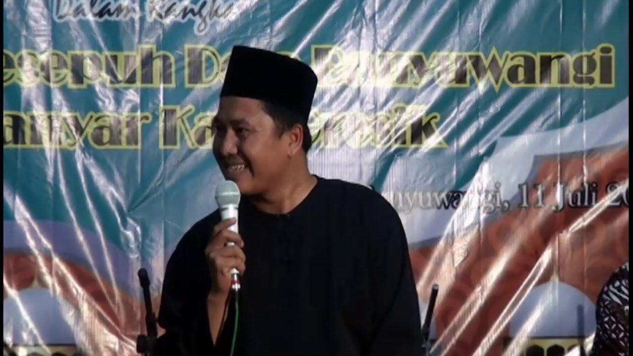 Ngaji sejarah desa Banyuwangi oleh prof. Dr. Agus Sunyoto 2019
