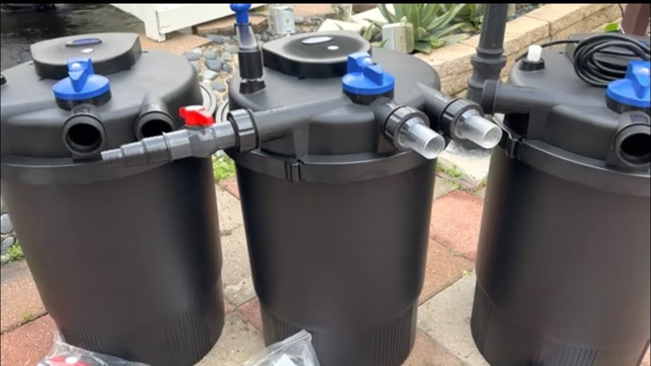 CPF -30000  pond   Bio pressure filters uvl 55w👍( very good)