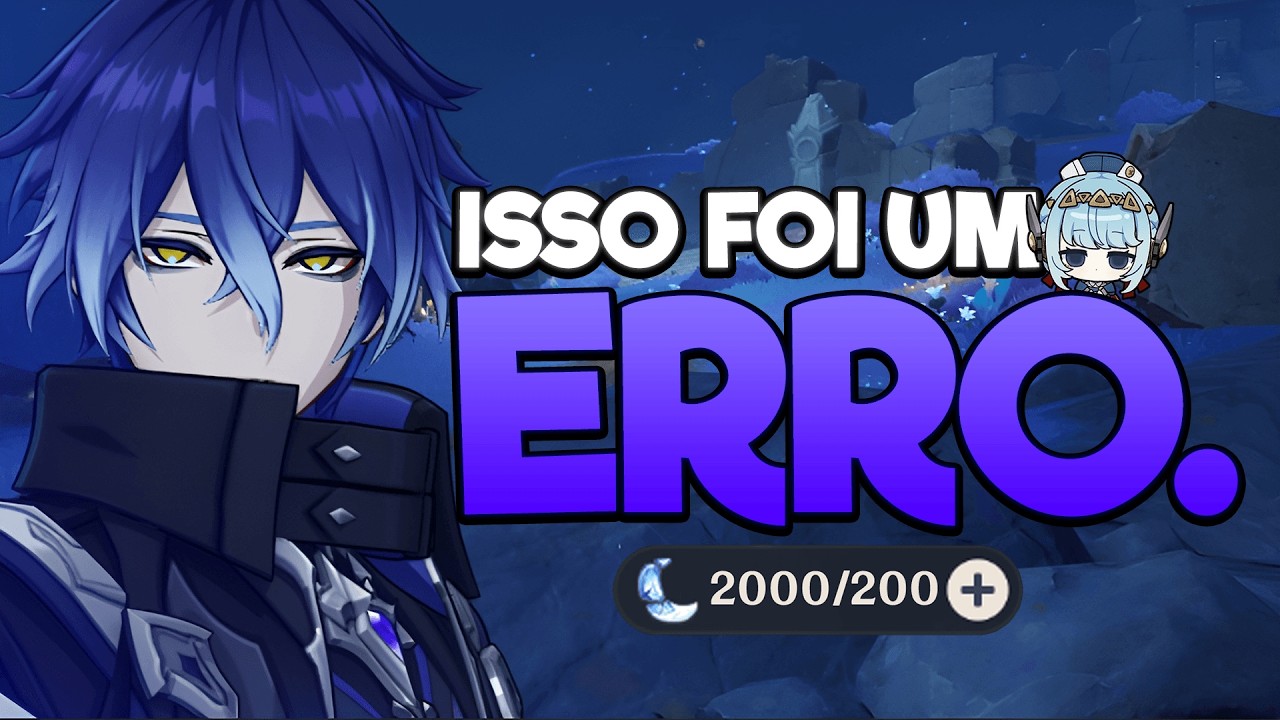 Gastei MUITA resina pra SALVAR o meu Flins... e perdi a sanidade no processo. - Genshin Impact